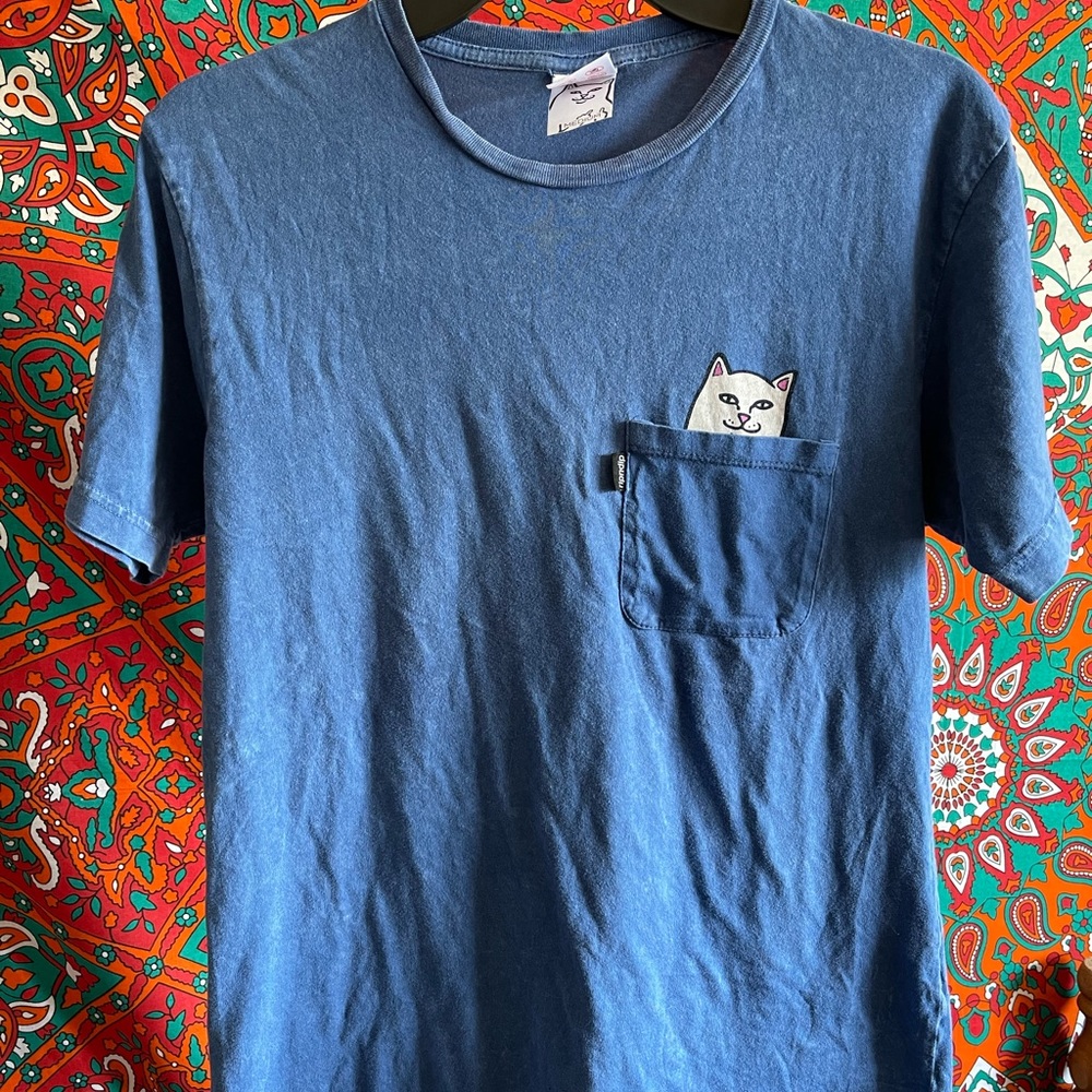 RIPNDIP middle finger pocket tee